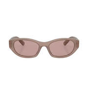 Miu Miu Women MU A03S Cat-Eye Opaline Pink / Violet Tint Sunglasses 