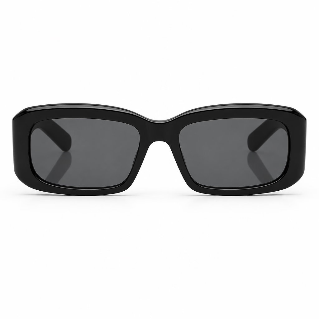 Saint Laurent SL 809 Black Rectangular Sunglasses
