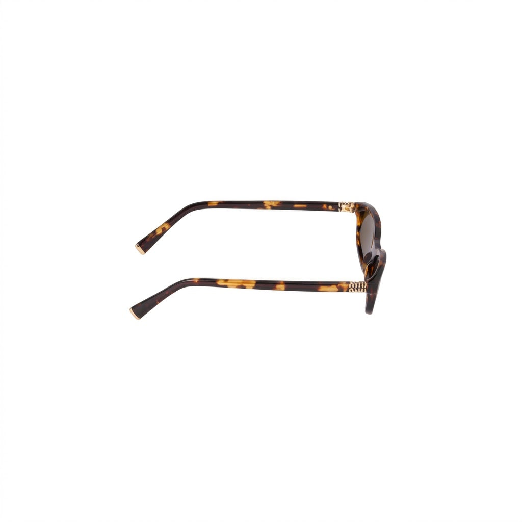 Miu Miu Regard SMUA06 Women Honey Tortoiseshell / Loden Green Sunglasses