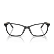 Miu Miu Women Cat-Eye Shiny Black / Gold Optical Glasses 