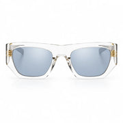 Saint Laurent SL 740 Women Pillowed Square Transparent / Havana Sunglasses