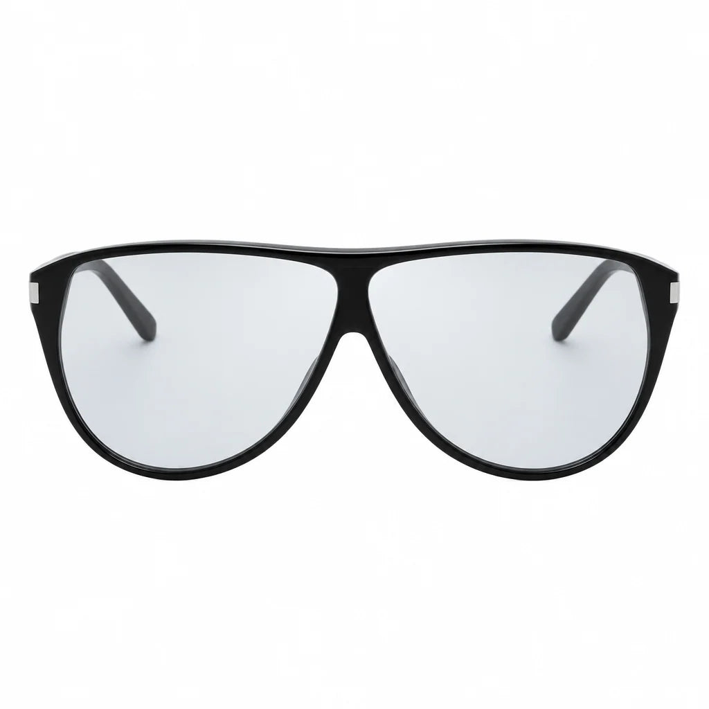 Saint Laurent SL 731 Unisex Gaspar Black and Light Blue Sunglasses