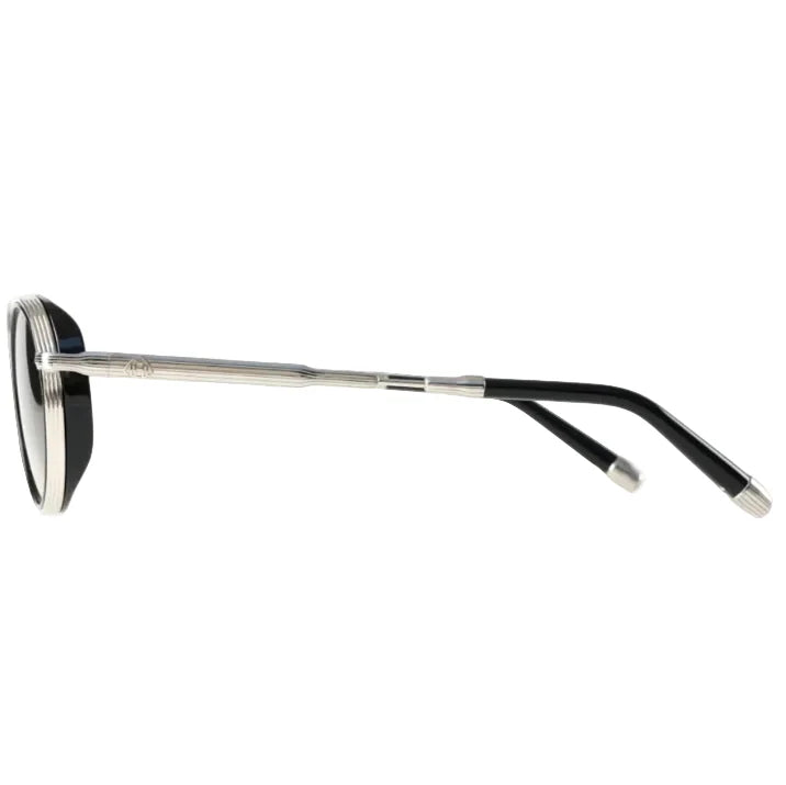 MAYBACH The Boulevard II Unisex Mellow Silver / Black Sunglasses