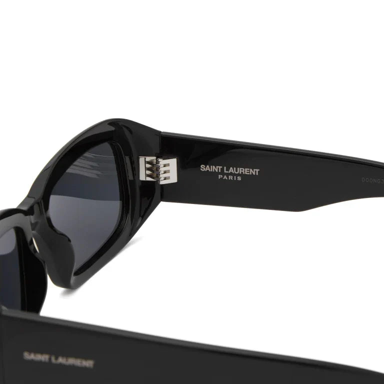 Saint Laurent SL 809 Black Rectangular Sunglasses