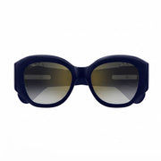 Cartier Panthère de C Motif Square Women Blue Sunglasses