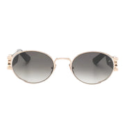 Maybach The Drive I Men 22K Mellow Gold Titanium / Blue-Grey Gradient Sunglasses 