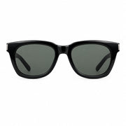 Saint Laurent Women SL 582 Rectangular Black / Grey Sunglasses
