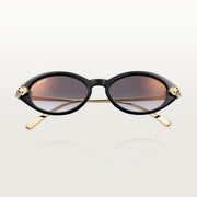 Cartier Panthère de Cat-Eye Women Grey Gradient Sunglasses