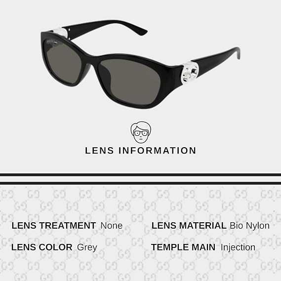 Black luxury sunglasses with grey bio nylon lenses and injection temples.