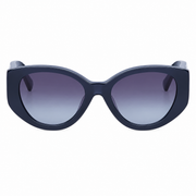 Miu Miu Women Cat-Eye Matte Navy / Grey Gradient Sunglasses