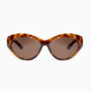 Gucci Women Cat Eye Frame Brown Tortoiseshell Sunglasses