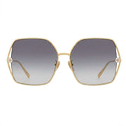 Louis Vuitton Women Square Frame Desert Grey Sunglasses