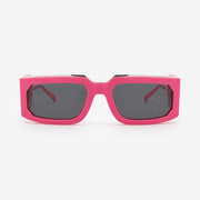 Philipp Plein SPP119M Unisex Pink Square Sunglasses