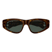 Balenciaga Women Dynasty Havana / Gold D-Frame Sunglasses
