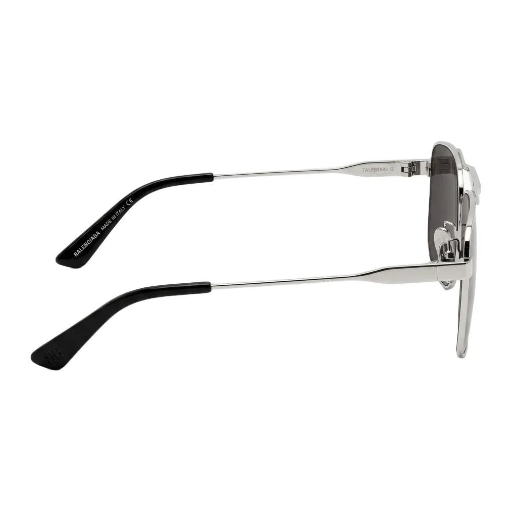 Balenciaga Unisex Tag 2.0 Silver / Grey Sunglasses