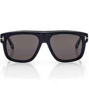 Tom Ford Women Geometric Frame Carban Black Sunglasses
