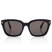 Tom Ford Men Sqaure Frame Shiny Deep Black Sunglasses