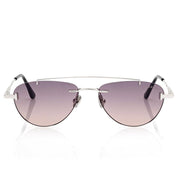 Tom Ford Men Frameless Frame Shiny Palladium Sunglasses