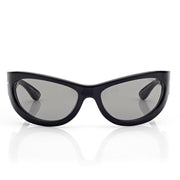 Tom Ford Women Cat Eye Frame Ink Black Sunglasses