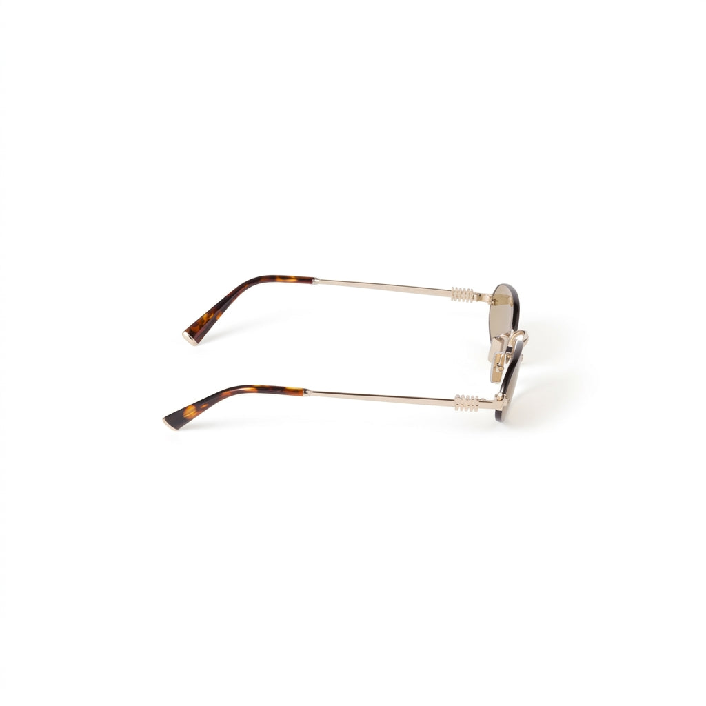 Miu Miu Women Rimless Oval Camomile Sunglasses