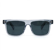 Chrome Hearts Unisex Box Lunch-A 2609 Crystal Clear & Silver Gothic Sunglasses