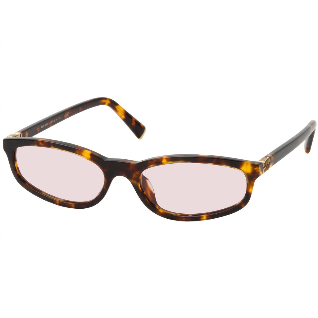 Miu Miu Regard SMUA06 Women Tortoise / Light Pink Sunglasses