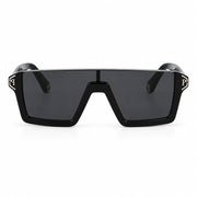 Philipp Plein Men Shelter SPP006M 700G Black / Silver Mirror Sunglasses