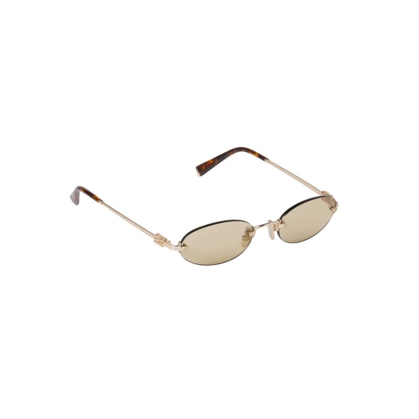 Miu Miu Women Rimless Oval Camomile Sunglasses