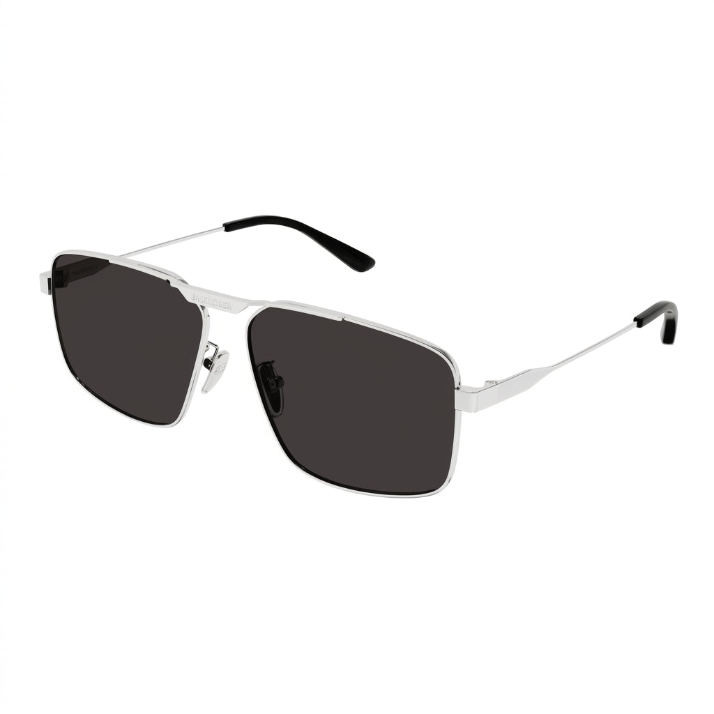 Balenciaga Unisex Tag 2.0 Silver / Grey Sunglasses