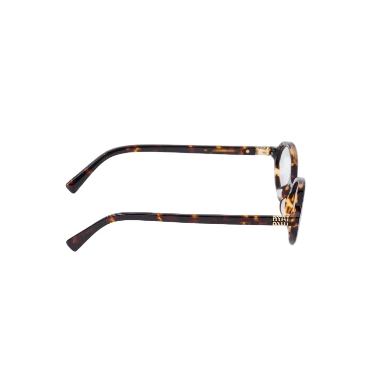 Miu Miu Regard Women Oval Blue-Ray Transparent Sunglasses
