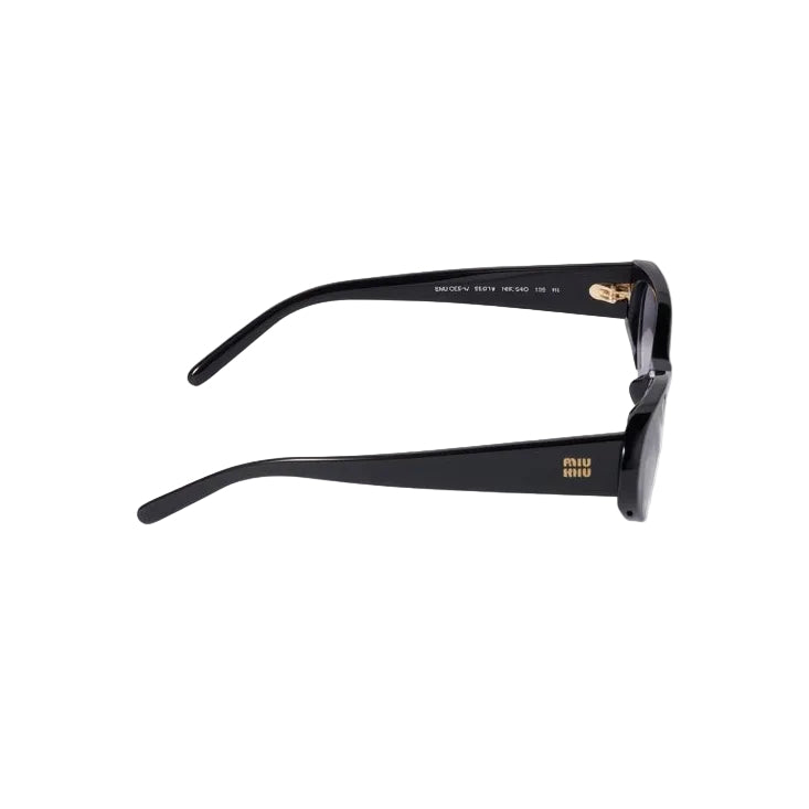 Miu Miu Women Vedette Oval Cut-Out Crystal Gradient Sunglasses