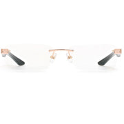 MAYBACH The Artist III Unisex Luxury 18K Rose Gold / Black Piano Lacquer Eyeglasses 