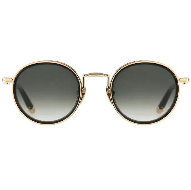 MAYBACH The Boulevard II Unisex 22K Mellow Gold / Black Sunglasses 