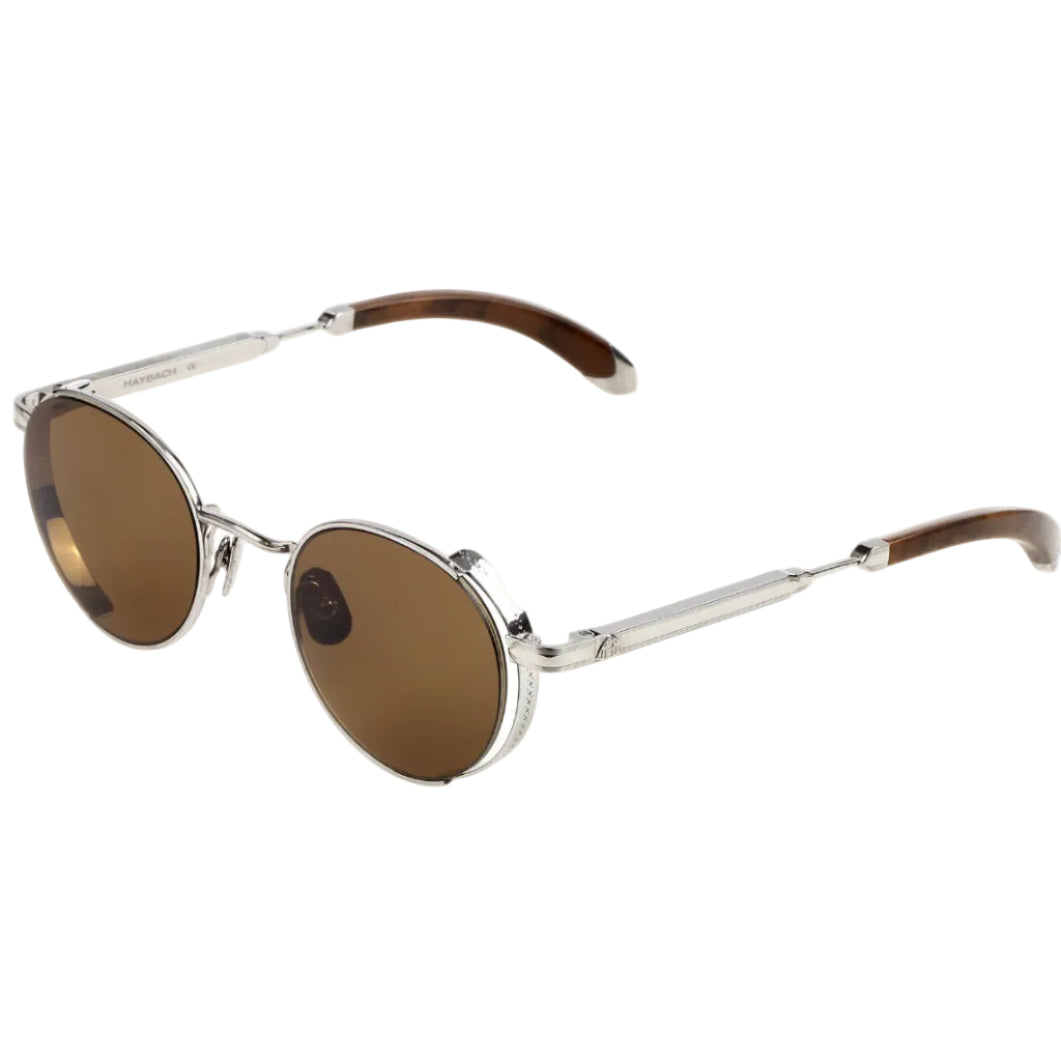 Maybach THE BOULEVARD I Unisex Ruthenium Titanium Luxury Sunglasses