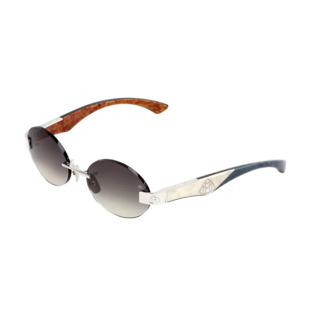 Maybach THE MAGIC II Unisex Palladium / Mother of Pearl Sunglasses