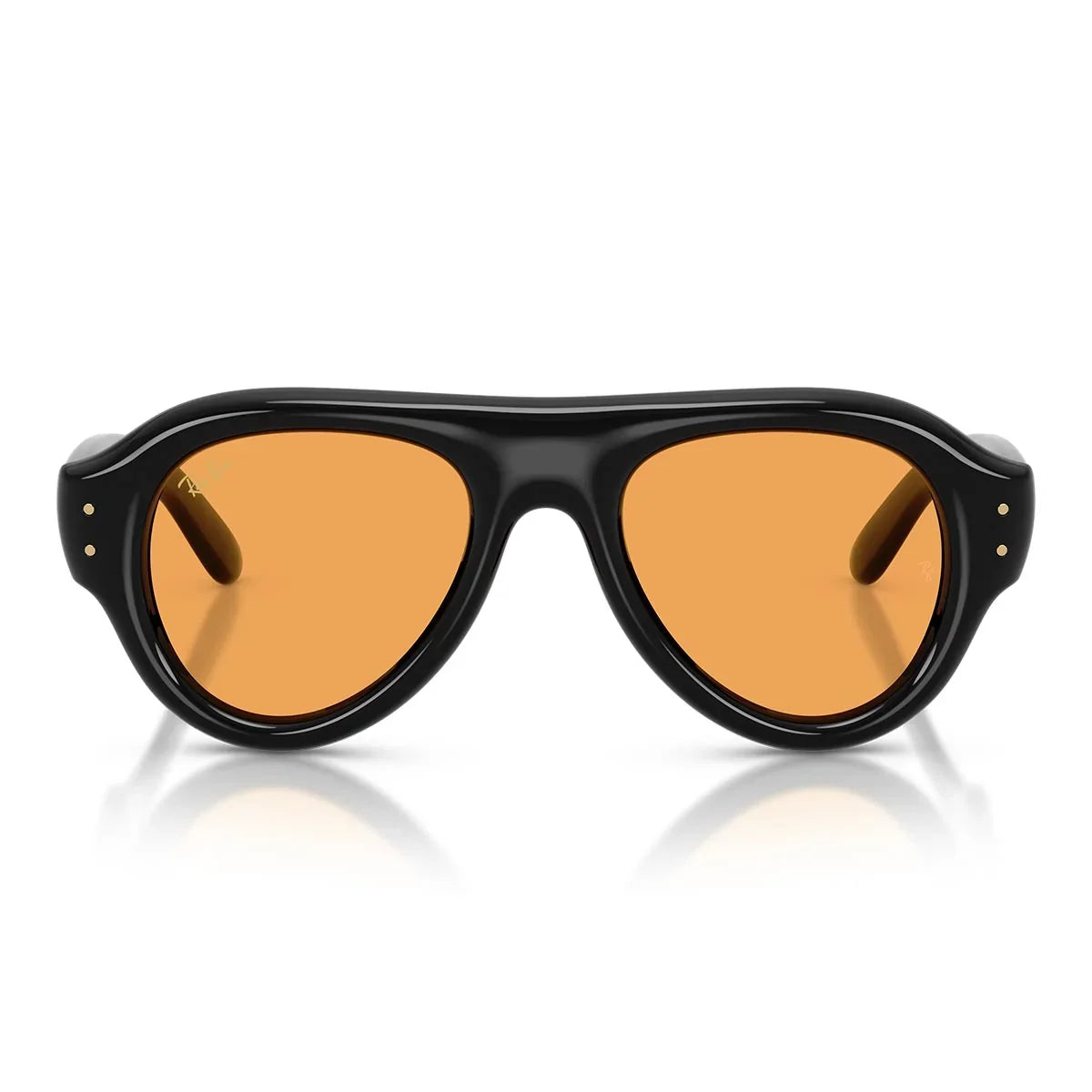 Ray Ban Men Pilot Frame Deep Black Black Sunglasses