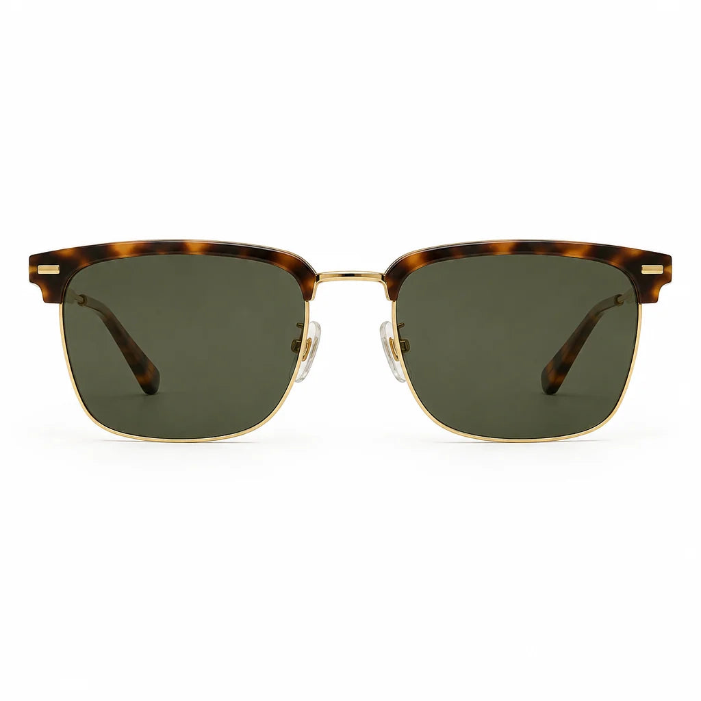 Saint Laurent Men SL 795 Joe Square Gold / Havana Sunglasses