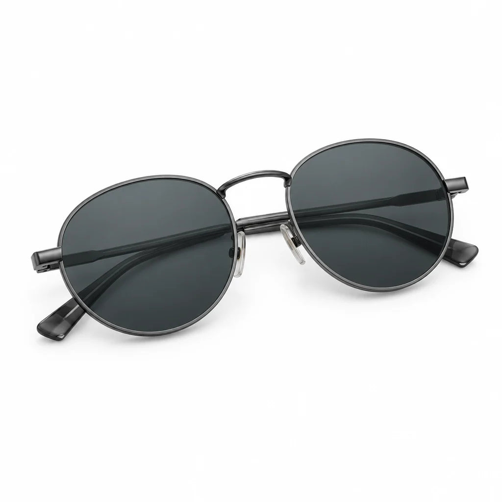 Saint Laurent Unisex SL 799 004 Ruthenium Oval Sunglasses