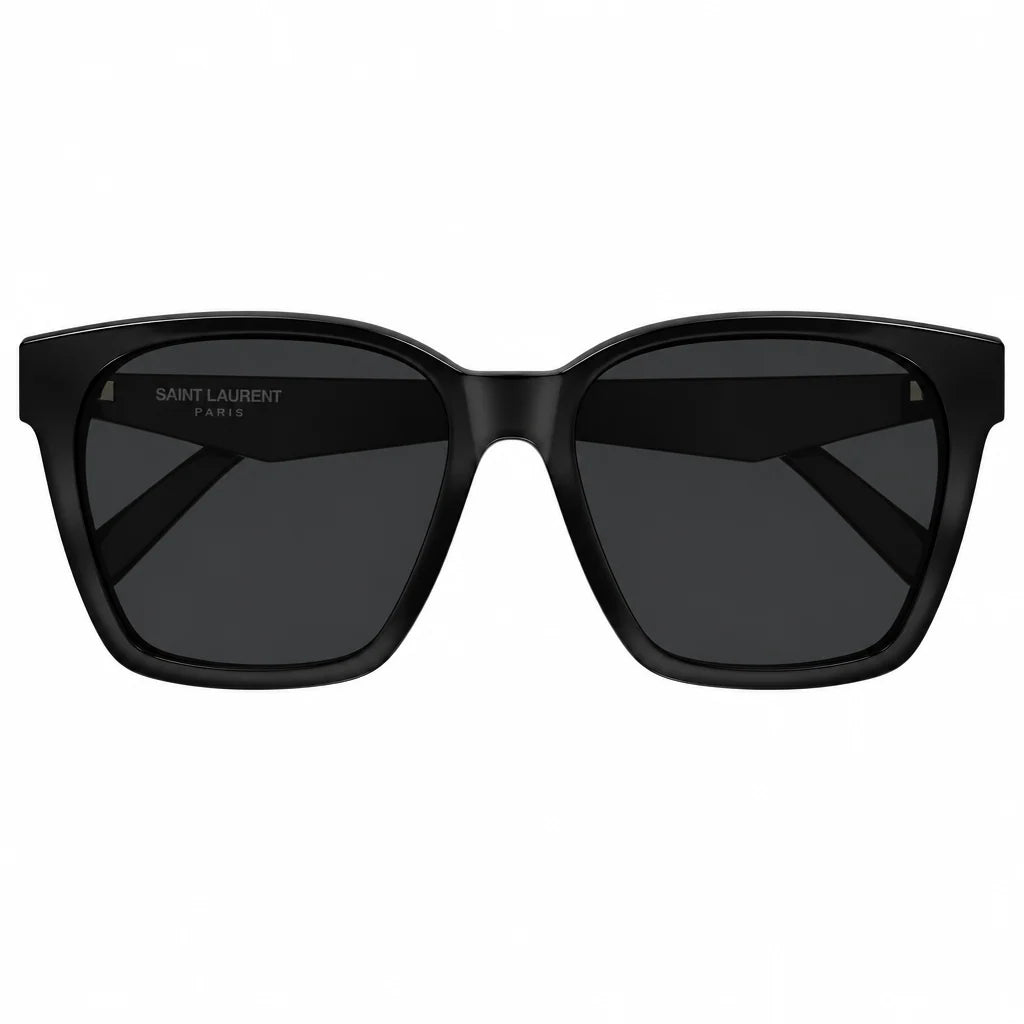 Saint Laurent Women SL M171/F 001 57 Black Square Sunglasses