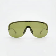Chanel Women Shield Mask Frame Green Sunglasses 9590