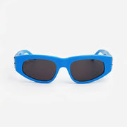 Balenciaga Women Dynasty Blue / Grey D-Frame Sunglasses