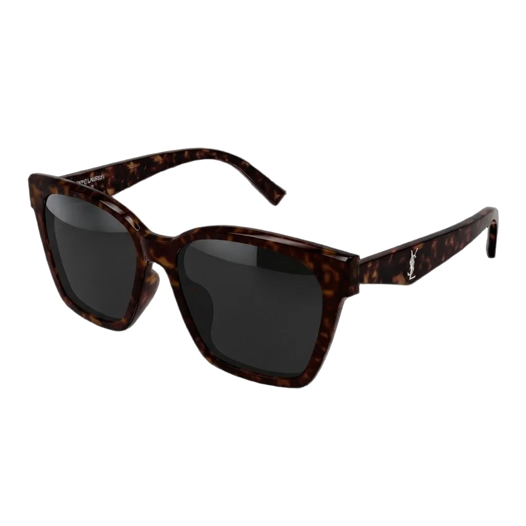 Saint Laurent Women SL M171/F 002 57 Havana Square Sunglasses