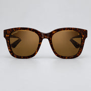  Cartier C de Women Square Motif Dark Havana Sunglasses 