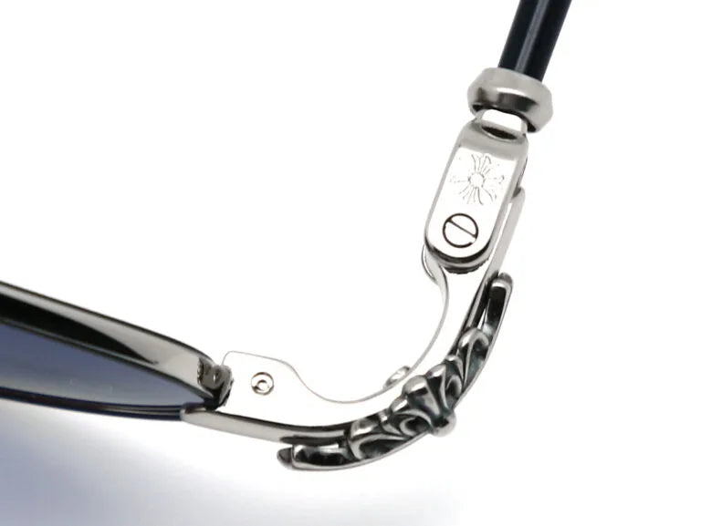Chrome Hearts Diamond Dog 2159 Unisex Grey Diamond Sunglasses
