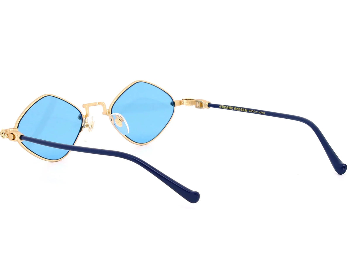 Chrome Hearts Diamond Dog 2152 Exclusive Blue Glasses