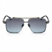 Chrome Hearts GHO 1400 Unisex Black & Grey Gradient Square Sunglasses