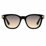 Chrome Hearts Smoke Show 3358 Unisex Gold & Black Gothic Round Rectangular Sunglasses