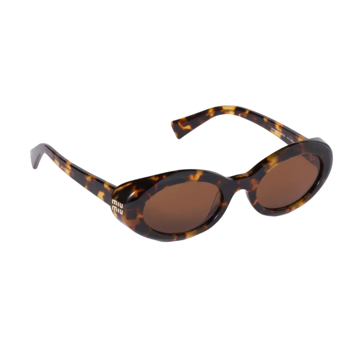 Miu Miu Women Rêverie Honey Havana / Dark Bronze Sunglasses
