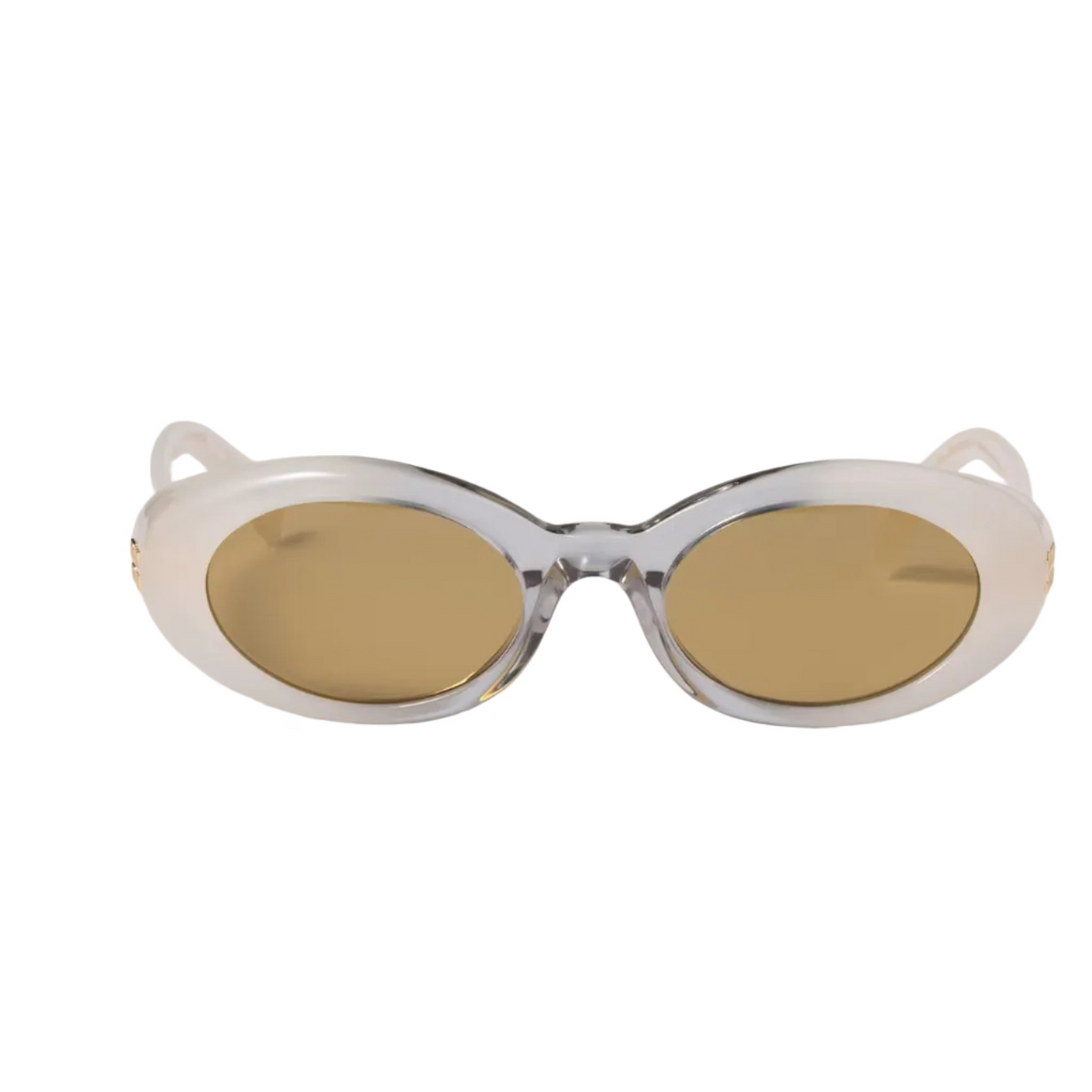 Miu Miu Women Rêverie Milky Opaline / Transparent Gray - Hay Bio Sunglasses