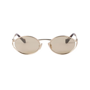 Miu Miu Women Logo Oval Camomile Sunglasses